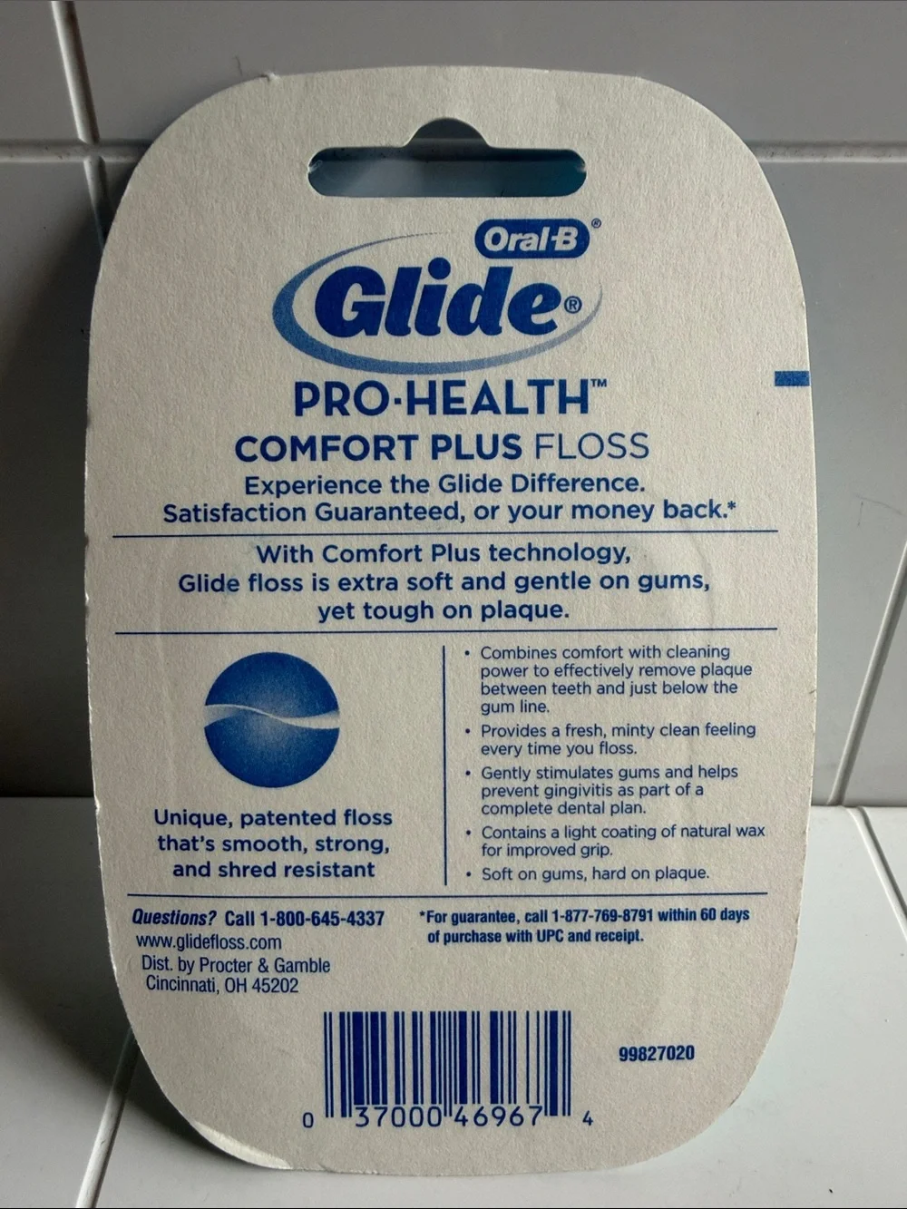Oral-B Glide Pro-Health Comfort Plus Mint Floss - Green